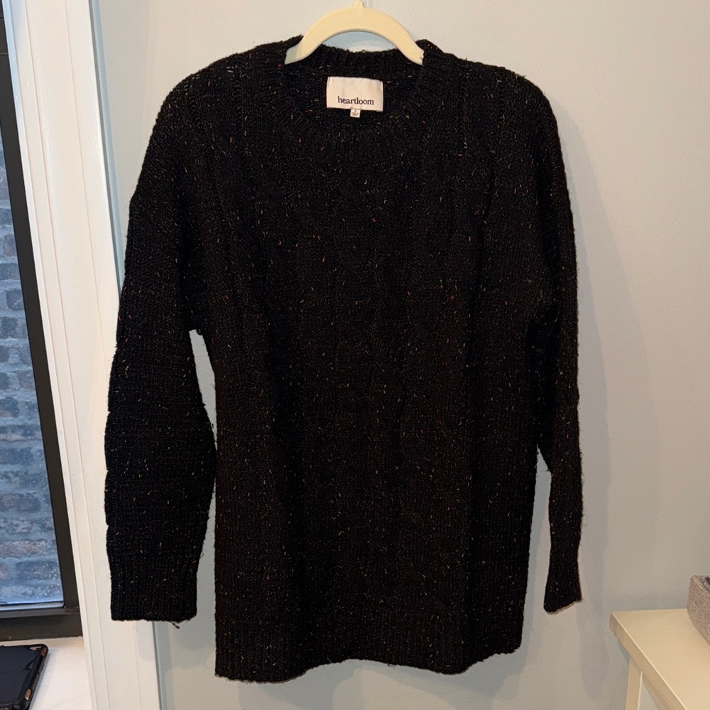 Heartloom Women's Black Knit Sweater